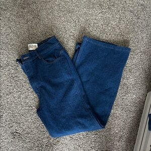 Molshak Women's Flare Blue Jeans